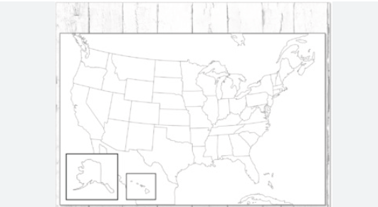 Labeled:Uj3t4zt70_Q= Map of the United States